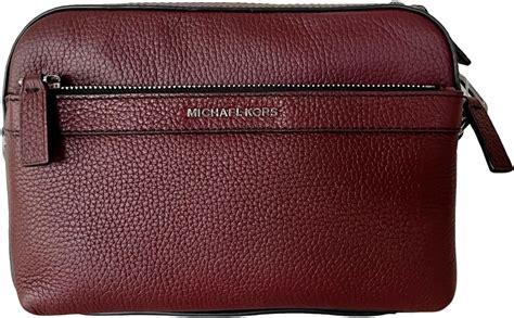 Michael Kors Cooper Pebbled Leather Utility Messenger Bag